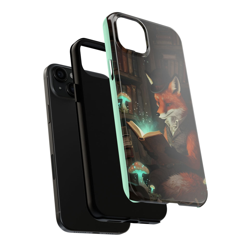 Fox Reading a Book – Phone Case (iPhone and Samsung Galaxy)