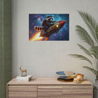 Raccoon on a Rocket – Poster