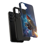 Raccoon On a Rocket – Phone Case (iPhone and Samsung Galaxy)