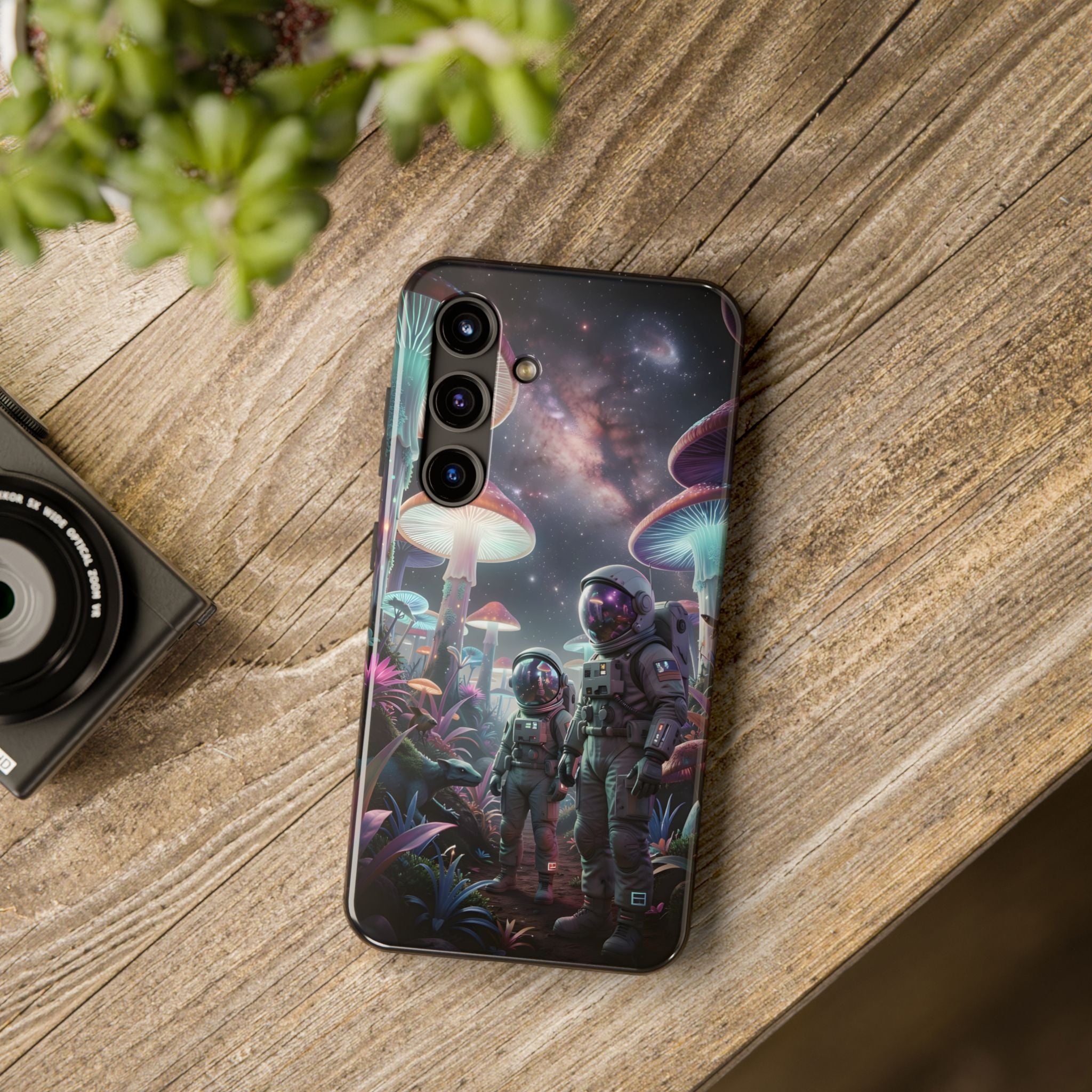 Alien Mushroom Planet – Phone Case (iPhone and Samsung Galaxy)