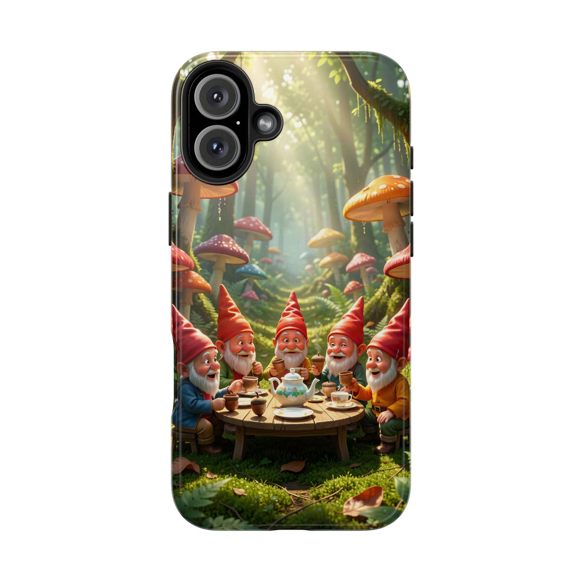 Gnome Tea Party – Phone Case (iPhone and Samsung Galaxy)