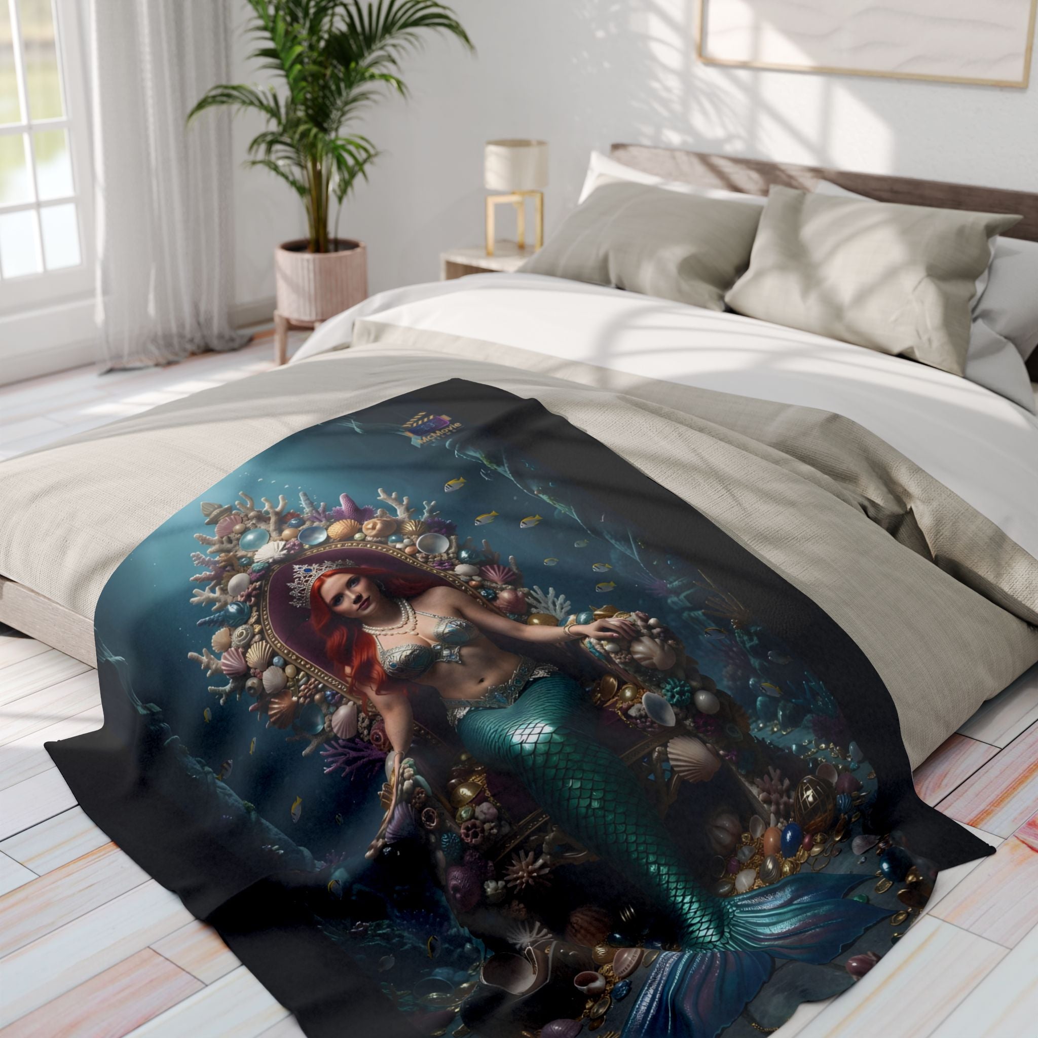 Mermaid – Fleece Blanket