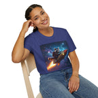 Raccoon on a Rocket – T-shirt