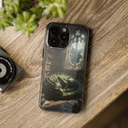 Sleeping Dragon in a Library – Phone Case (IPhone and Samsung Galaxy)