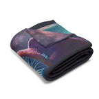 Alien mushroom Planets – Fleece Blanket