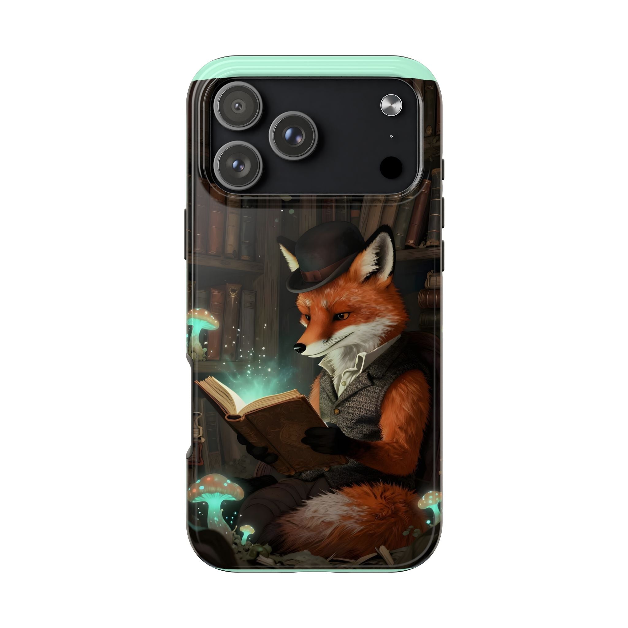 Fox Reading a Book – Phone Case (iPhone and Samsung Galaxy)
