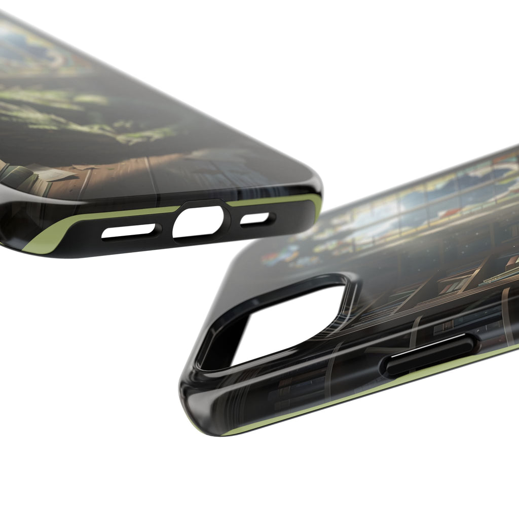 Sleeping Dragon in a Library – Phone Case (IPhone and Samsung Galaxy)