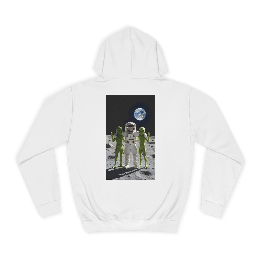 Astronaut Selfie – Back Print Hoodie