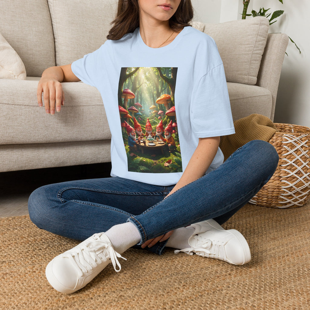 Gnome Tea Party – T-shirt