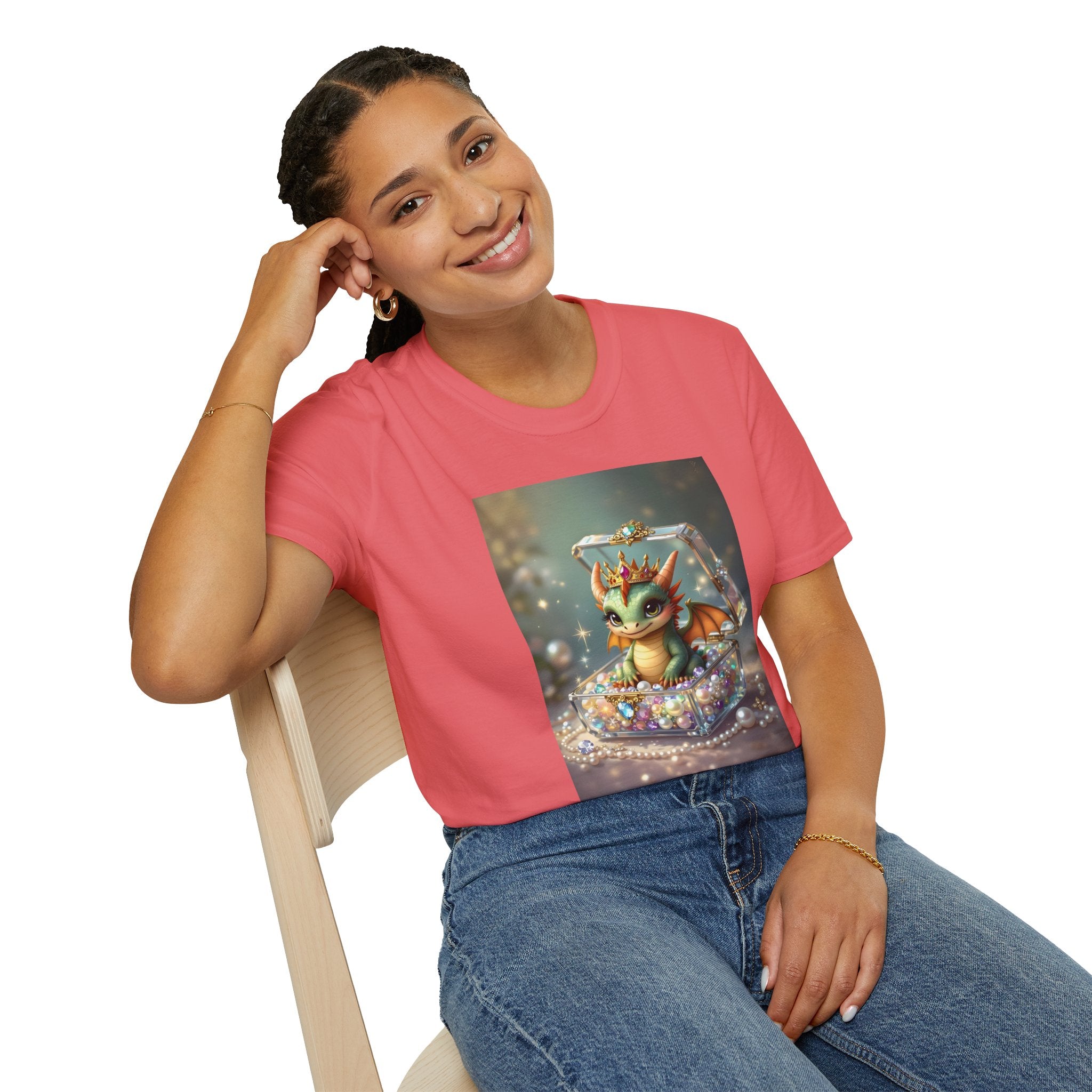 Cute and Ferocious Baby Dragon – T-Shirt
