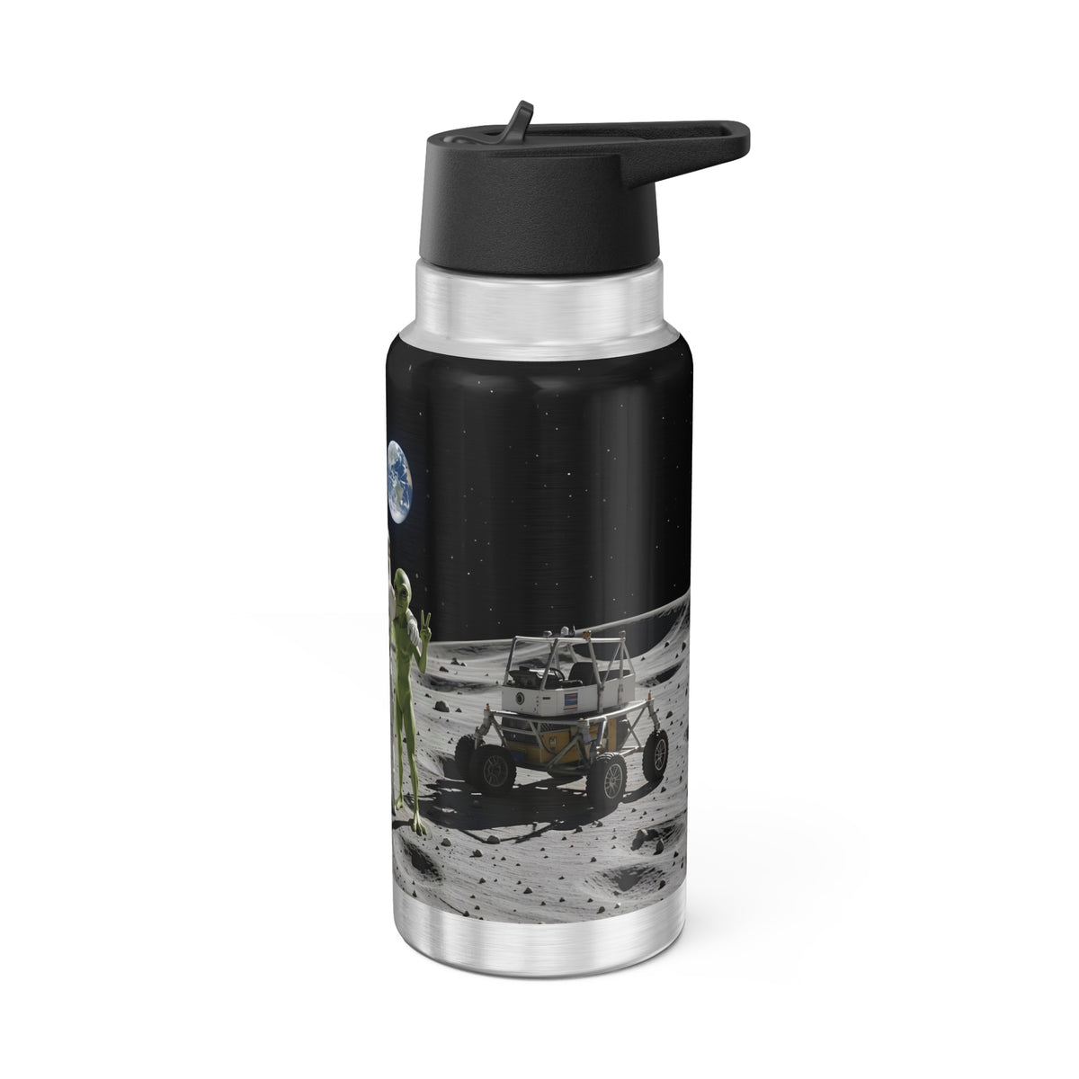 Astronaut Selfie - 32oz Water Bottle