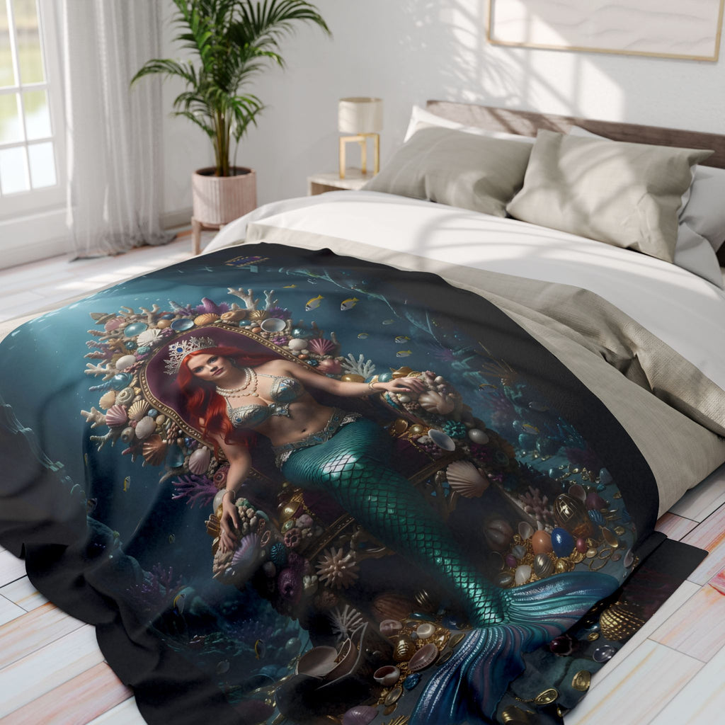 Mermaid – Fleece Blanket