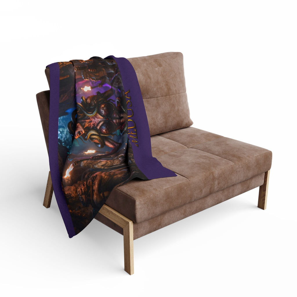 Medusa – Greek Mythology –Fleece Blanket