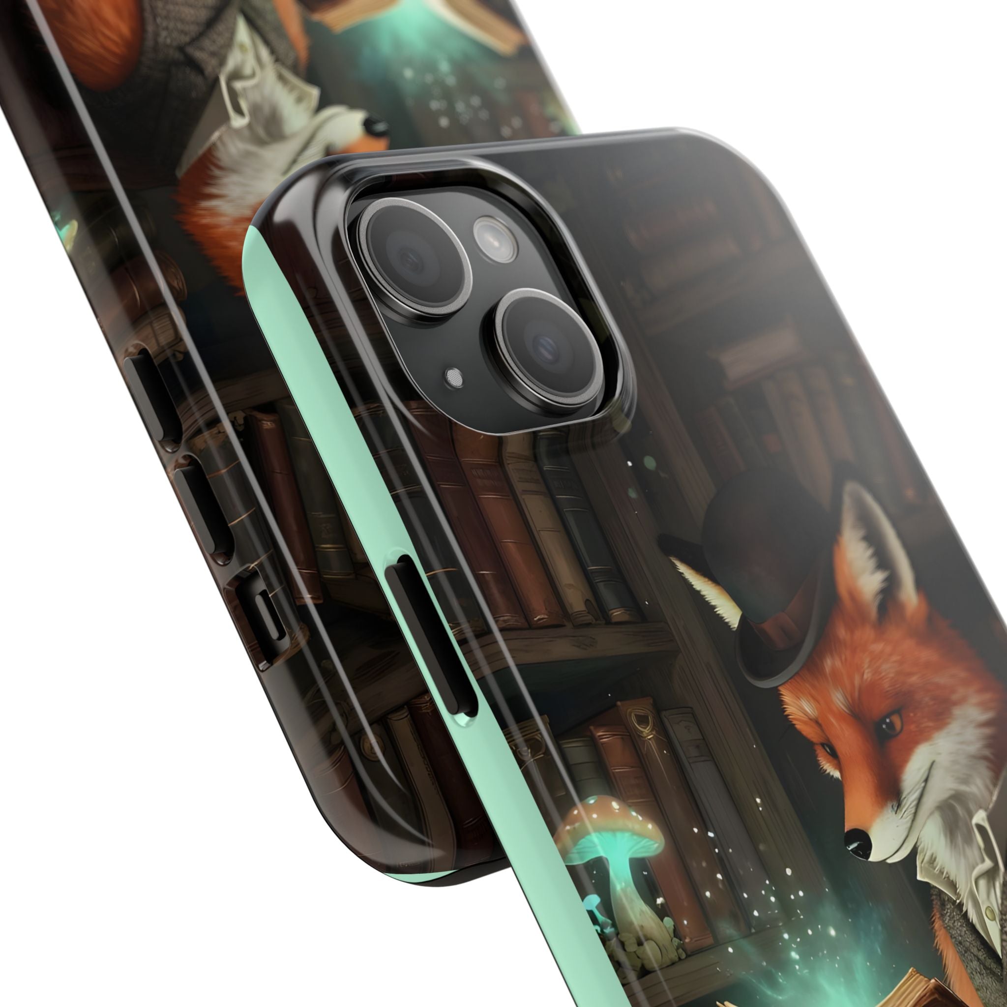 Fox Reading a Book – Phone Case (iPhone and Samsung Galaxy)