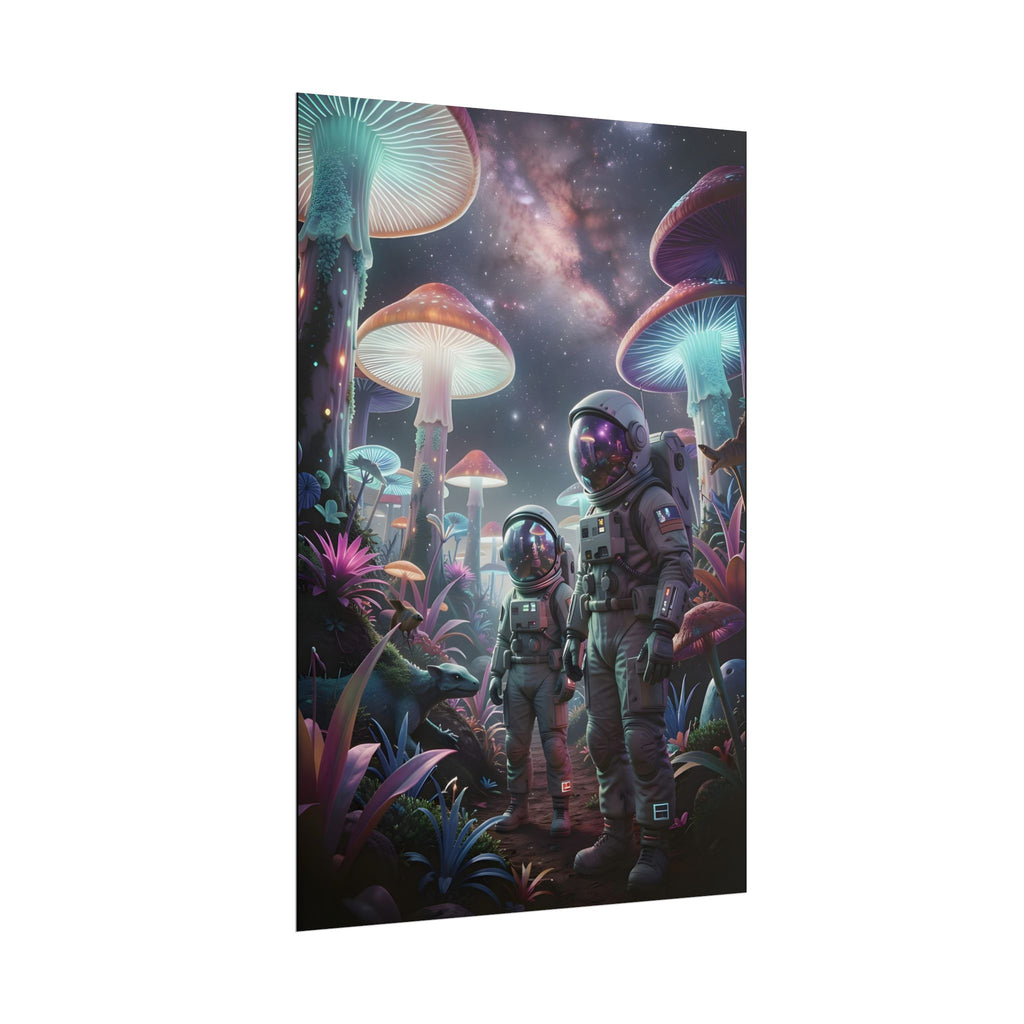 Alien Mushroom Planet – Poster