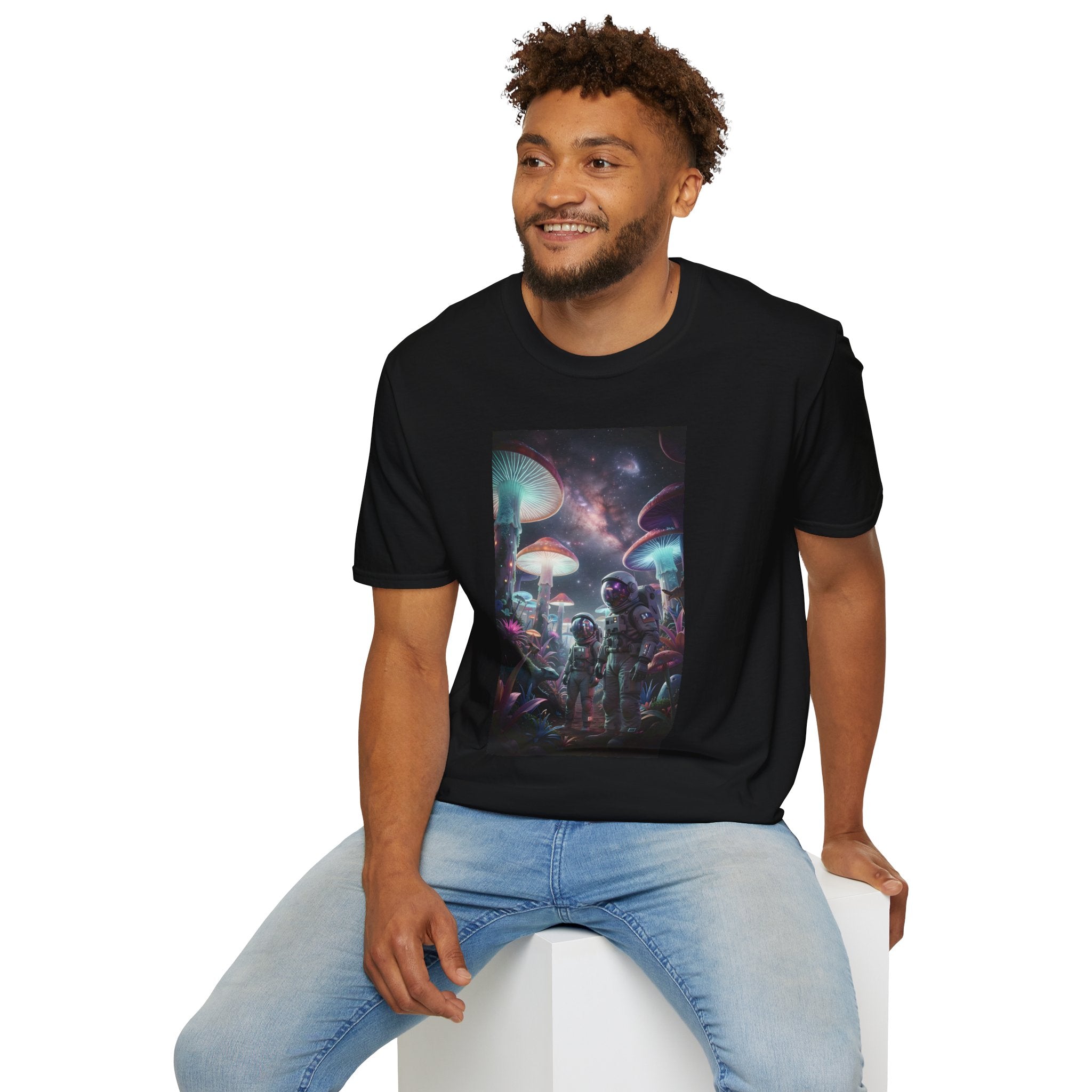Alien Mushroom Planet – T-shirt