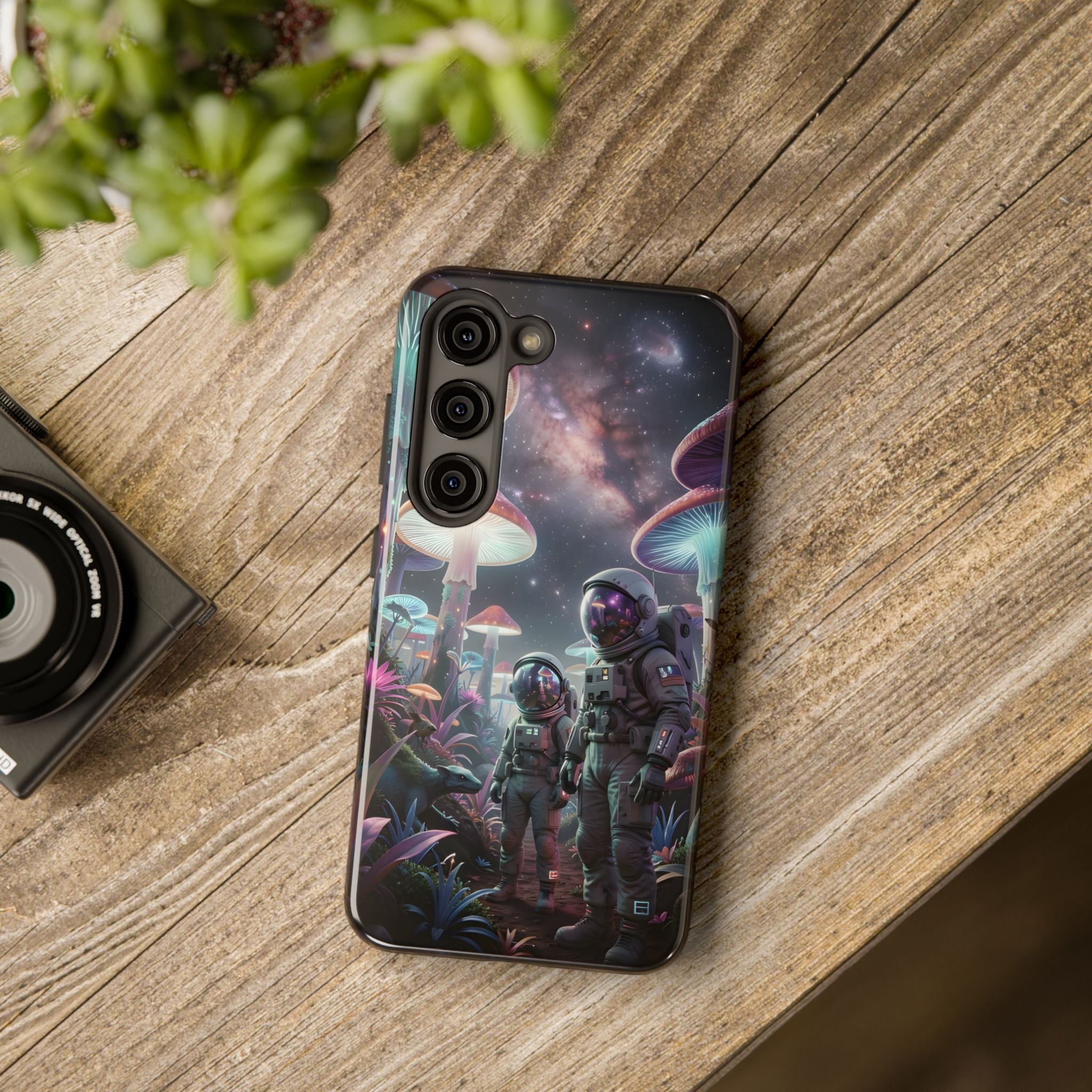 Alien Mushroom Planet – Phone Case (iPhone and Samsung Galaxy)
