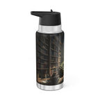 Sleeping Dragon in a Library – 32oz Water Bottle