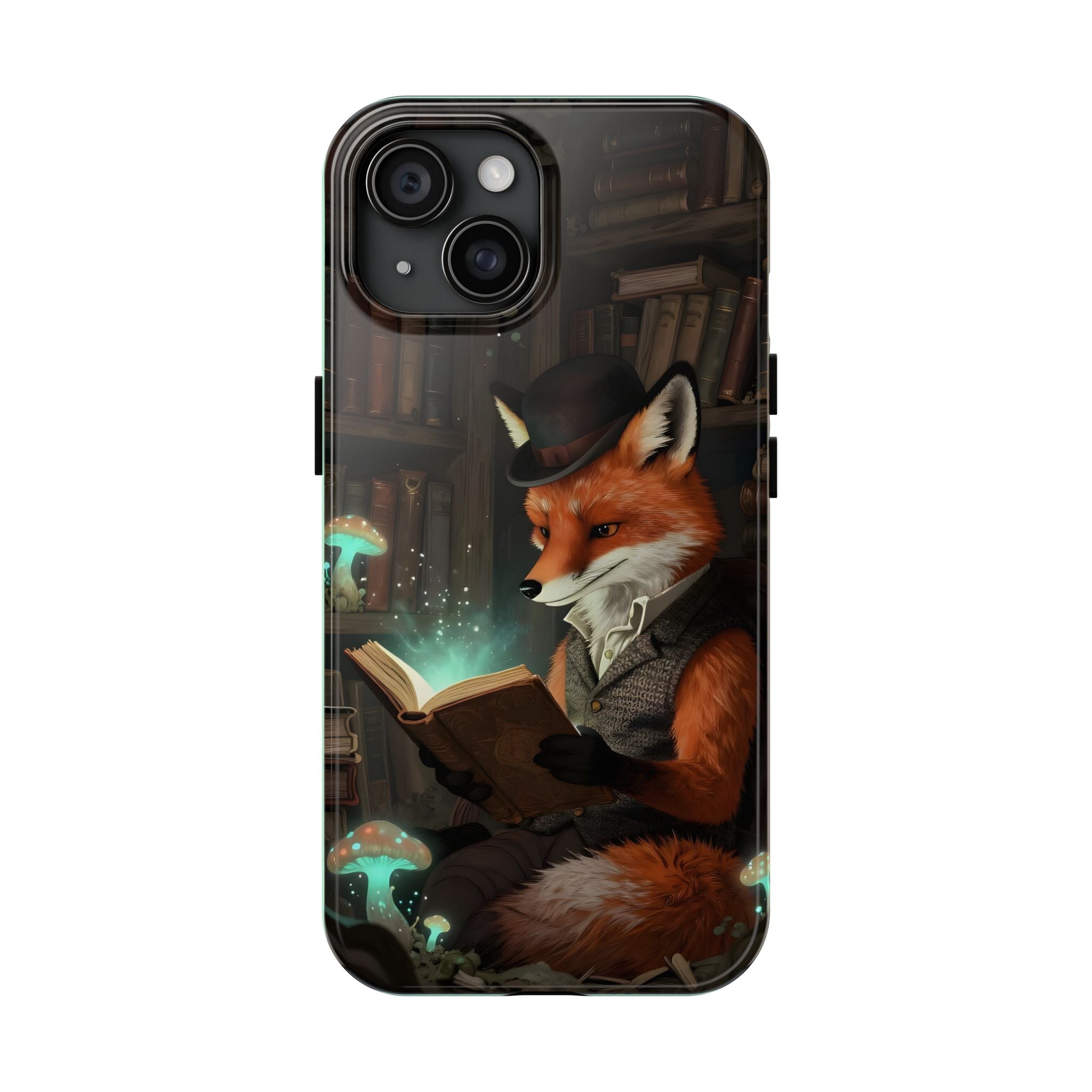 Fox Reading a Book – Phone Case (iPhone and Samsung Galaxy)