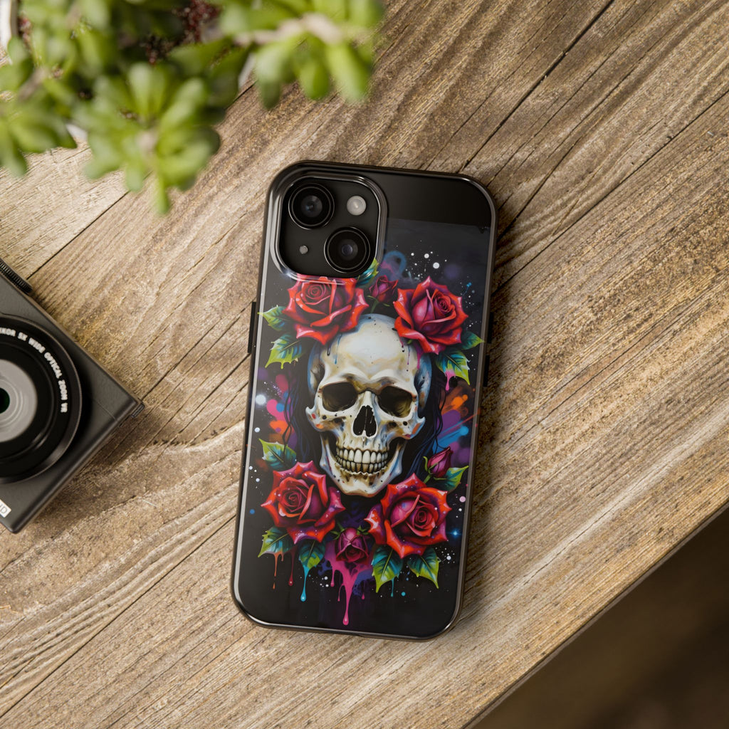 Skull and Roses – Phone Case (iPhone and Samsung Galaxy)