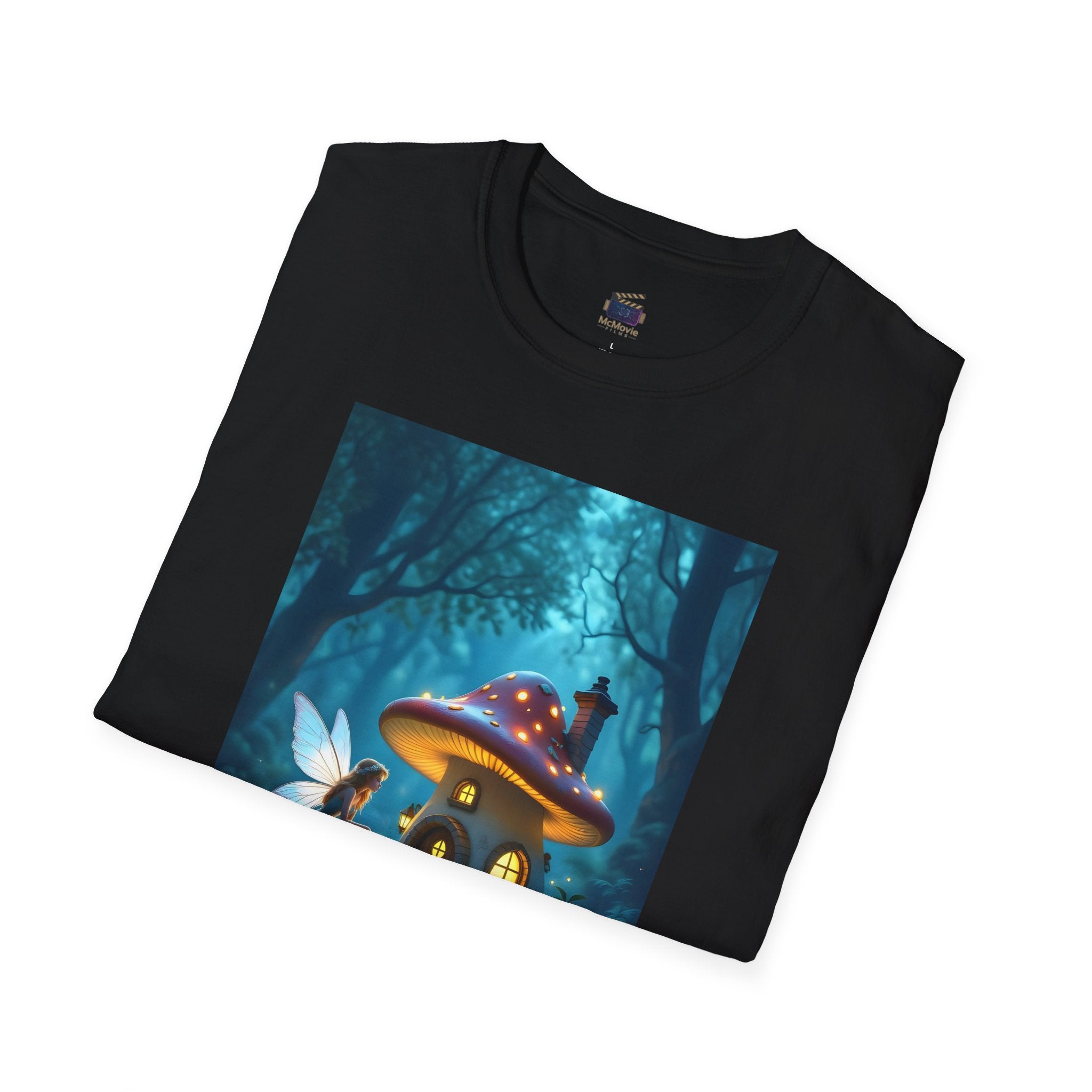 Enchanted Forest Fairy and Toadstool – T-shirt