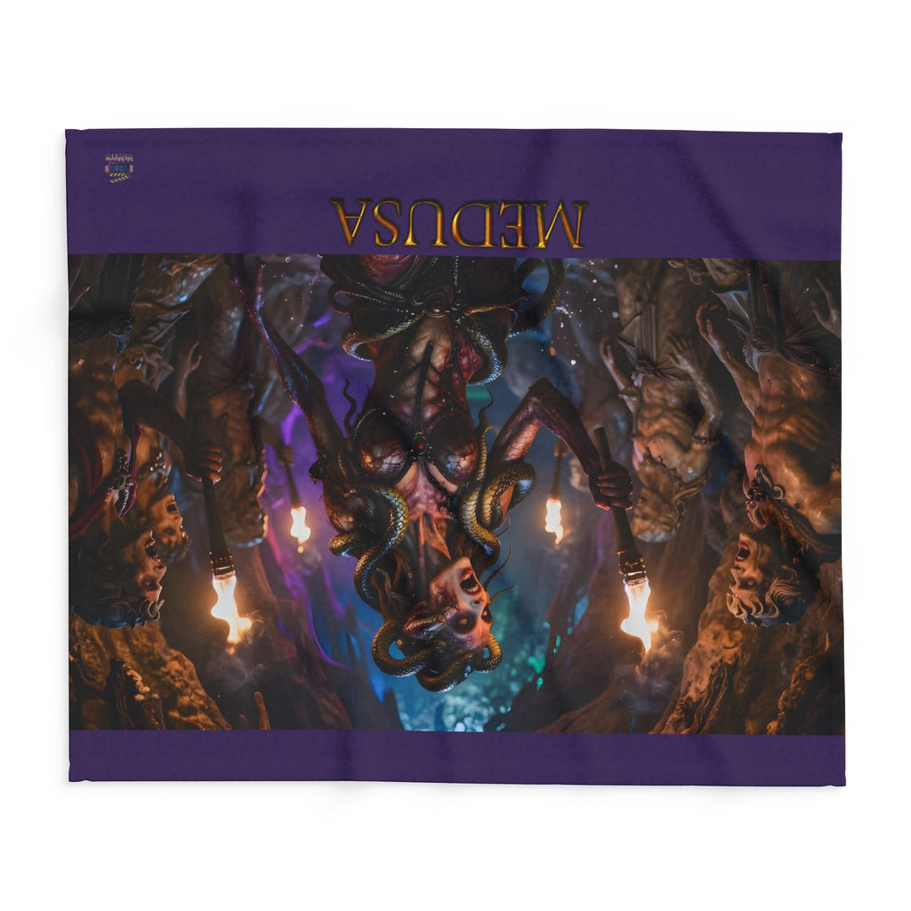 Medusa – Greek Mythology –Fleece Blanket