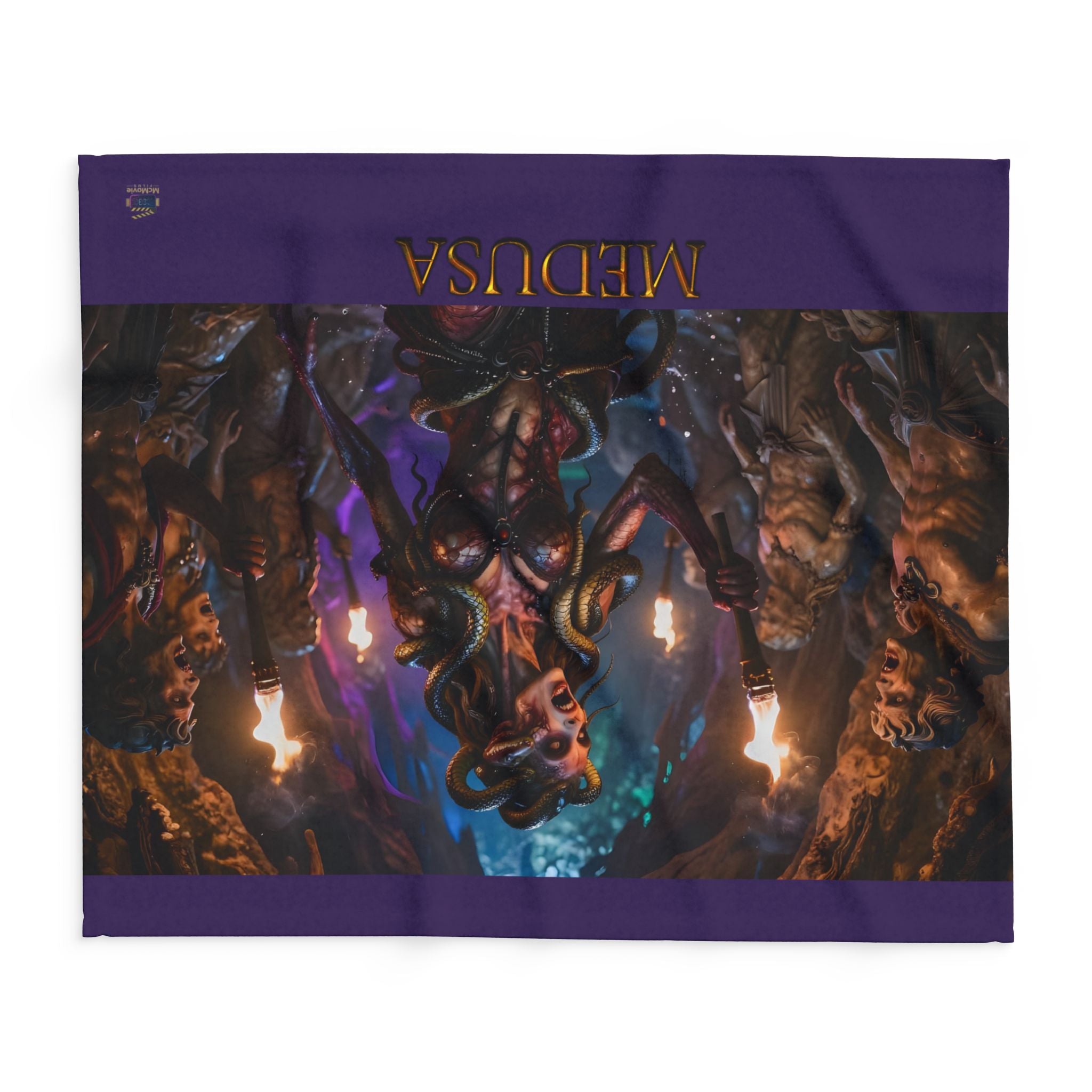Medusa – Greek Mythology –Fleece Blanket