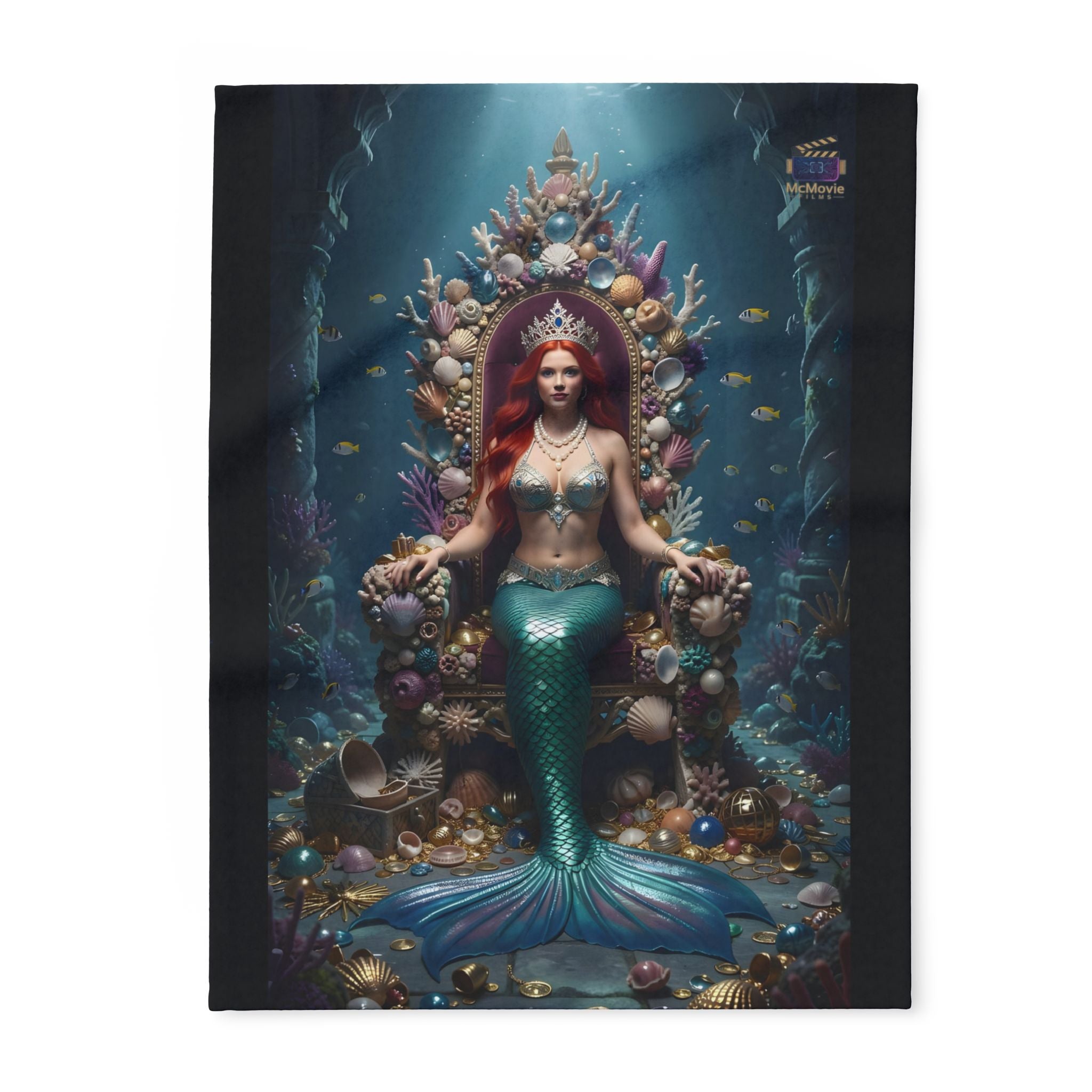 Mermaid – Fleece Blanket