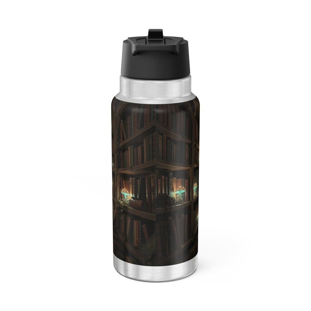 Fox Reading a Book – 32oz Water Bottle