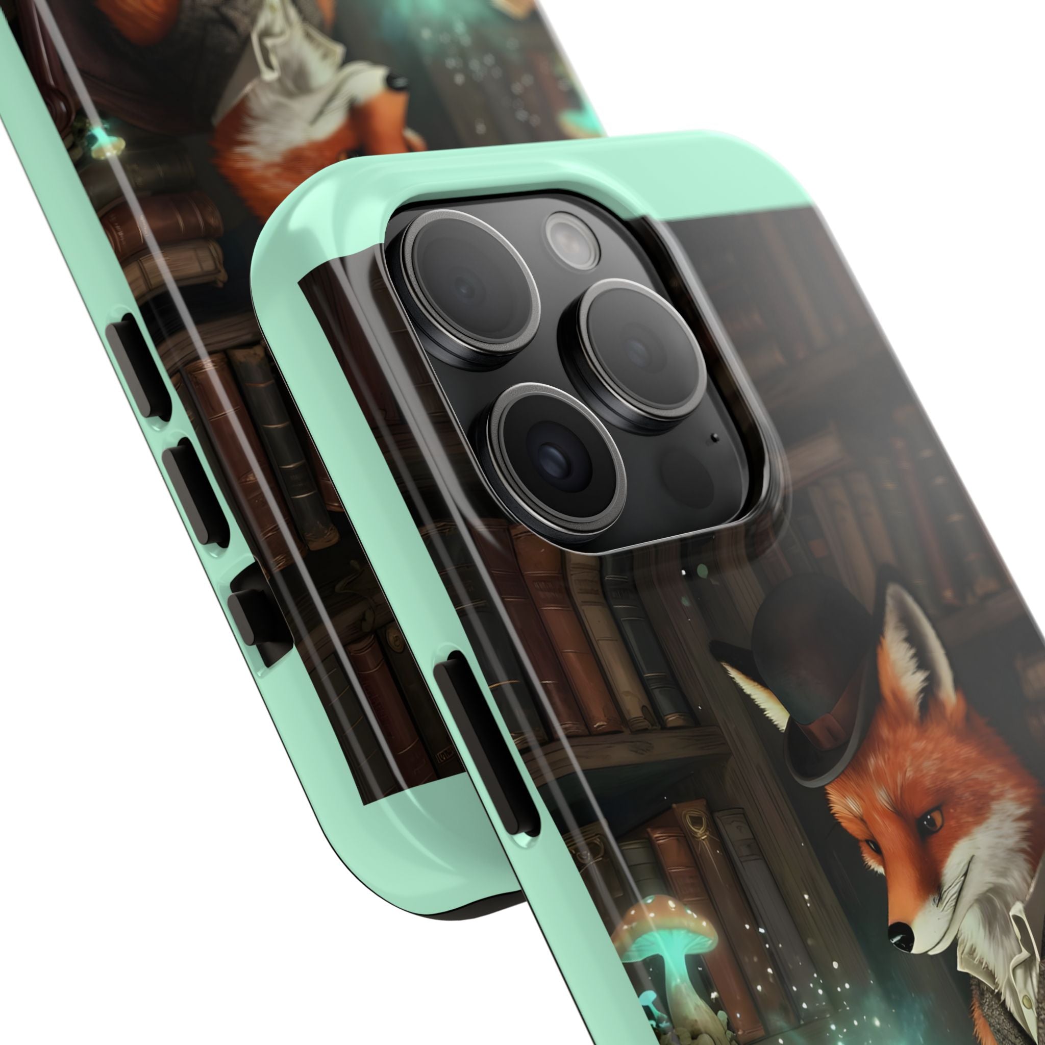 Fox Reading a Book – Phone Case (iPhone and Samsung Galaxy)