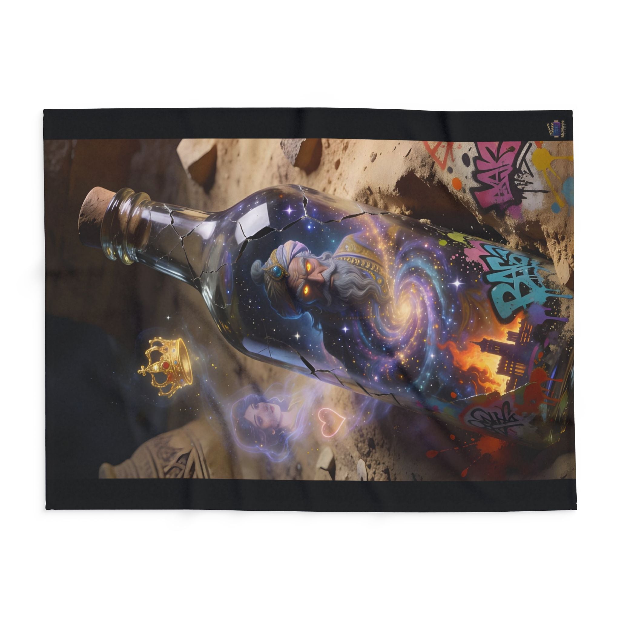 Genie in a Bottle – Fleece Blanket
