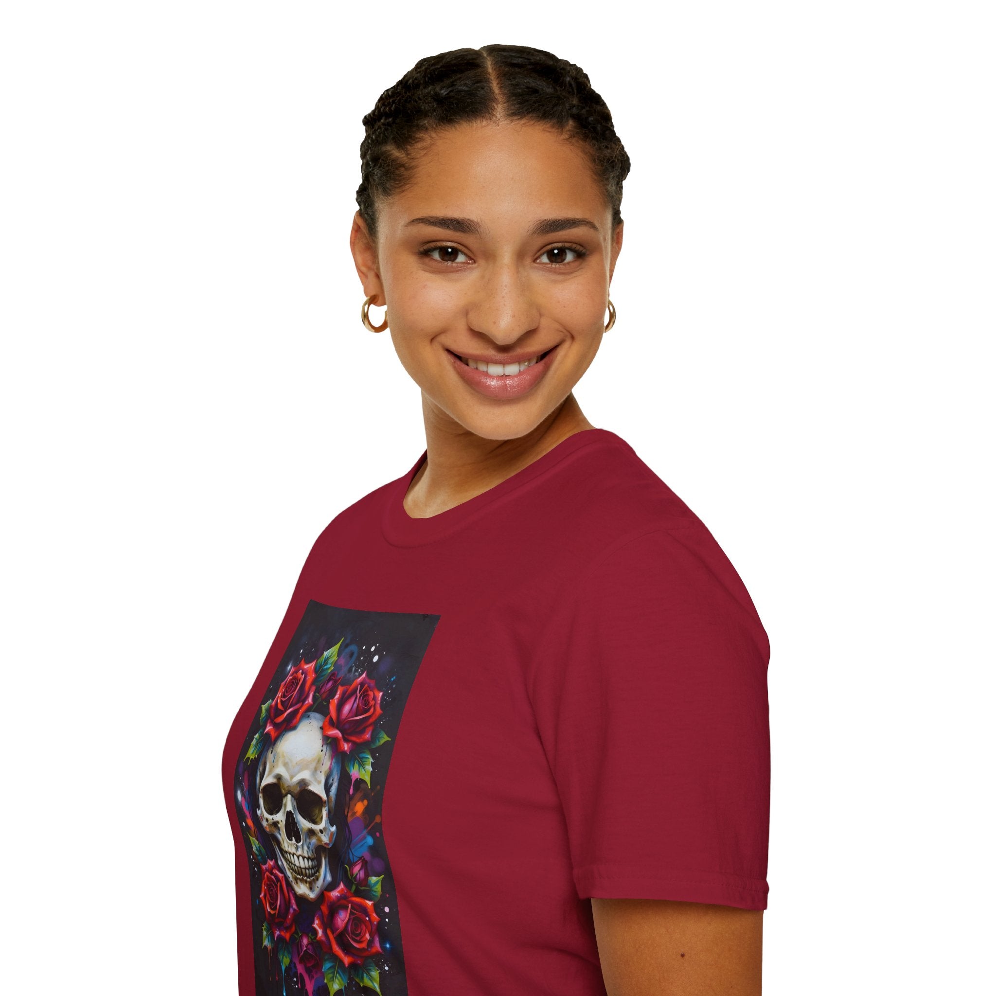 Skull and Roses – T-shirt