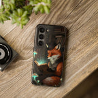 Fox Reading a Book – Phone Case (iPhone and Samsung Galaxy)