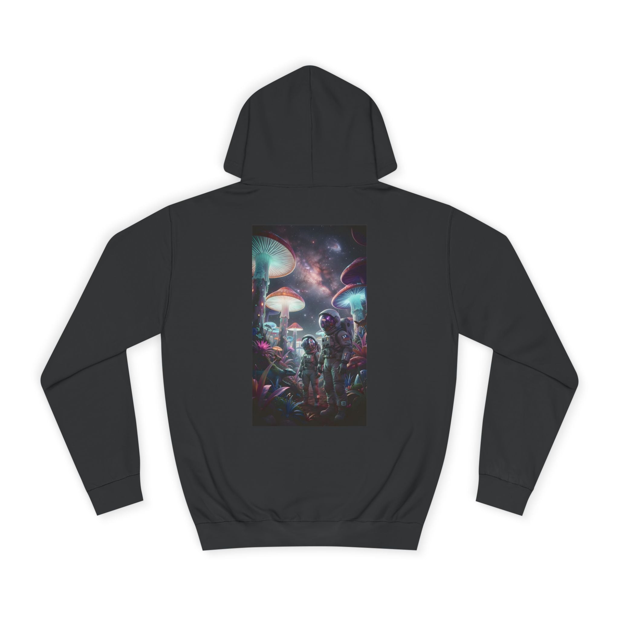 Alien Mushroom Planet – Back Print Hoodie