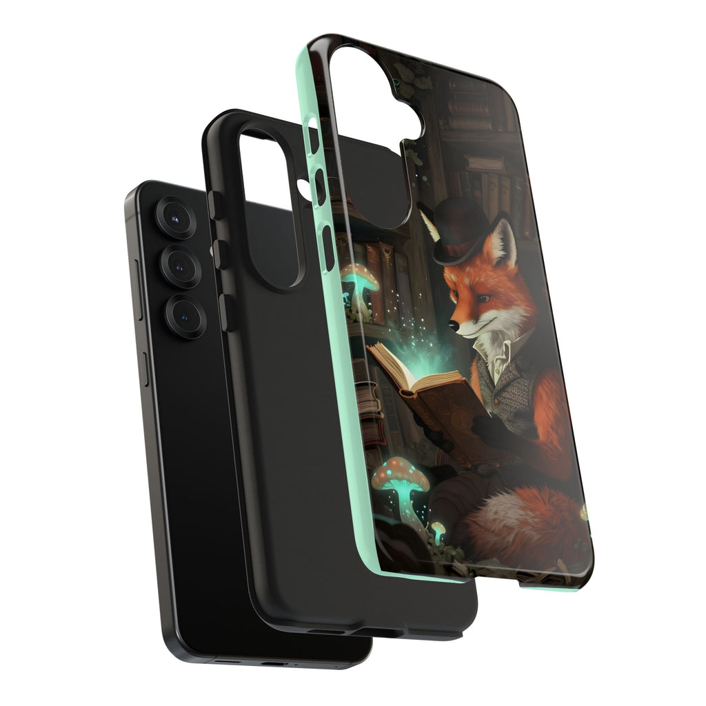 Fox Reading a Book – Phone Case (iPhone and Samsung Galaxy)