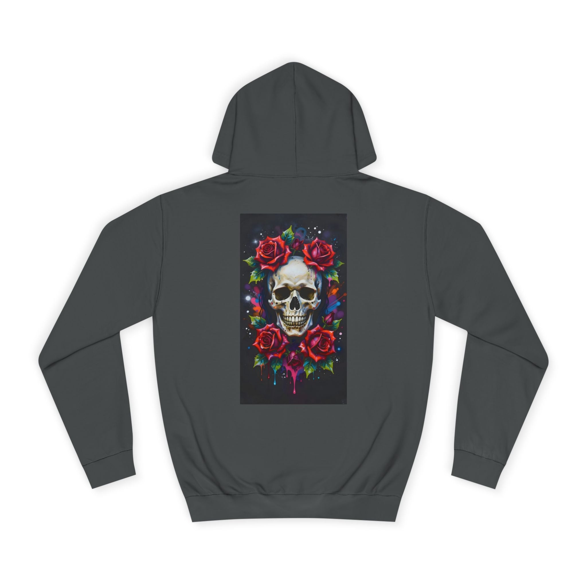 Skull and Roses – Back Print Hoodie