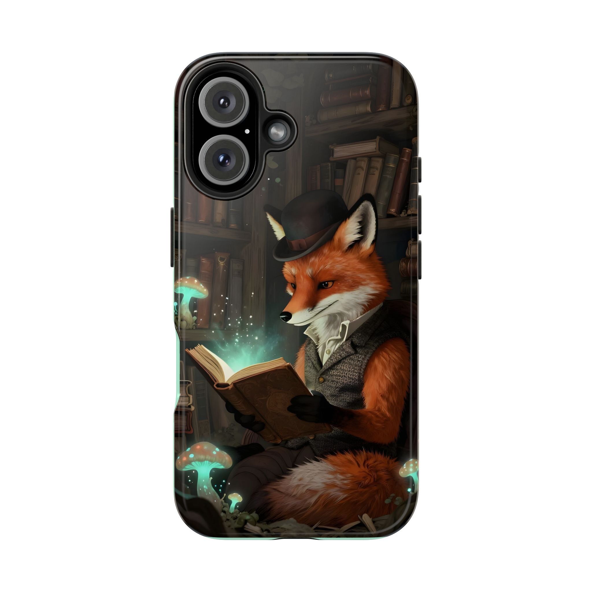 Fox Reading a Book – Phone Case (iPhone and Samsung Galaxy)