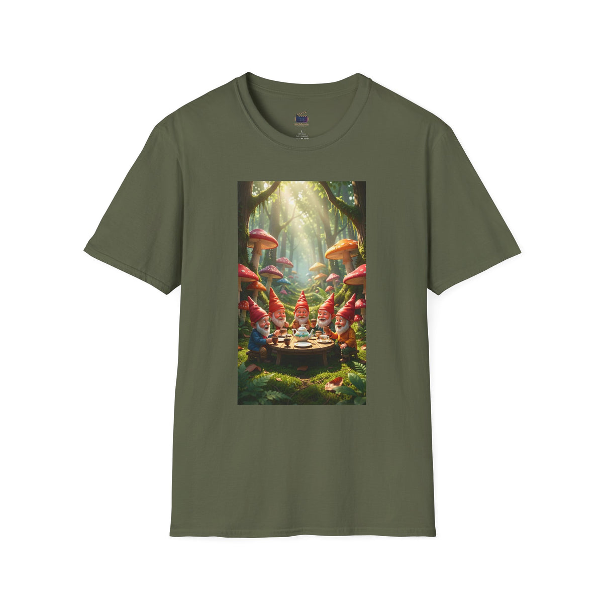 Gnome Tea Party – T-shirt