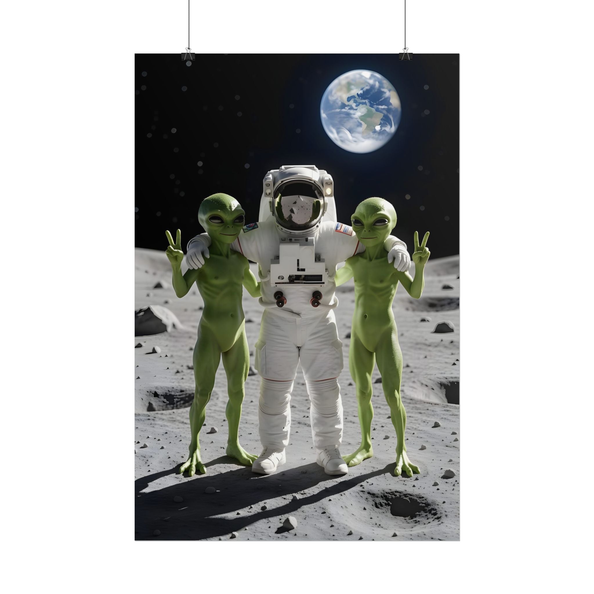 Astronaut Selfie – Poster