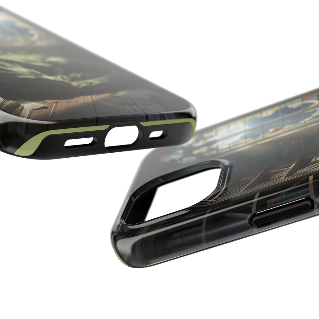 Sleeping Dragon in a Library – Phone Case (IPhone and Samsung Galaxy)