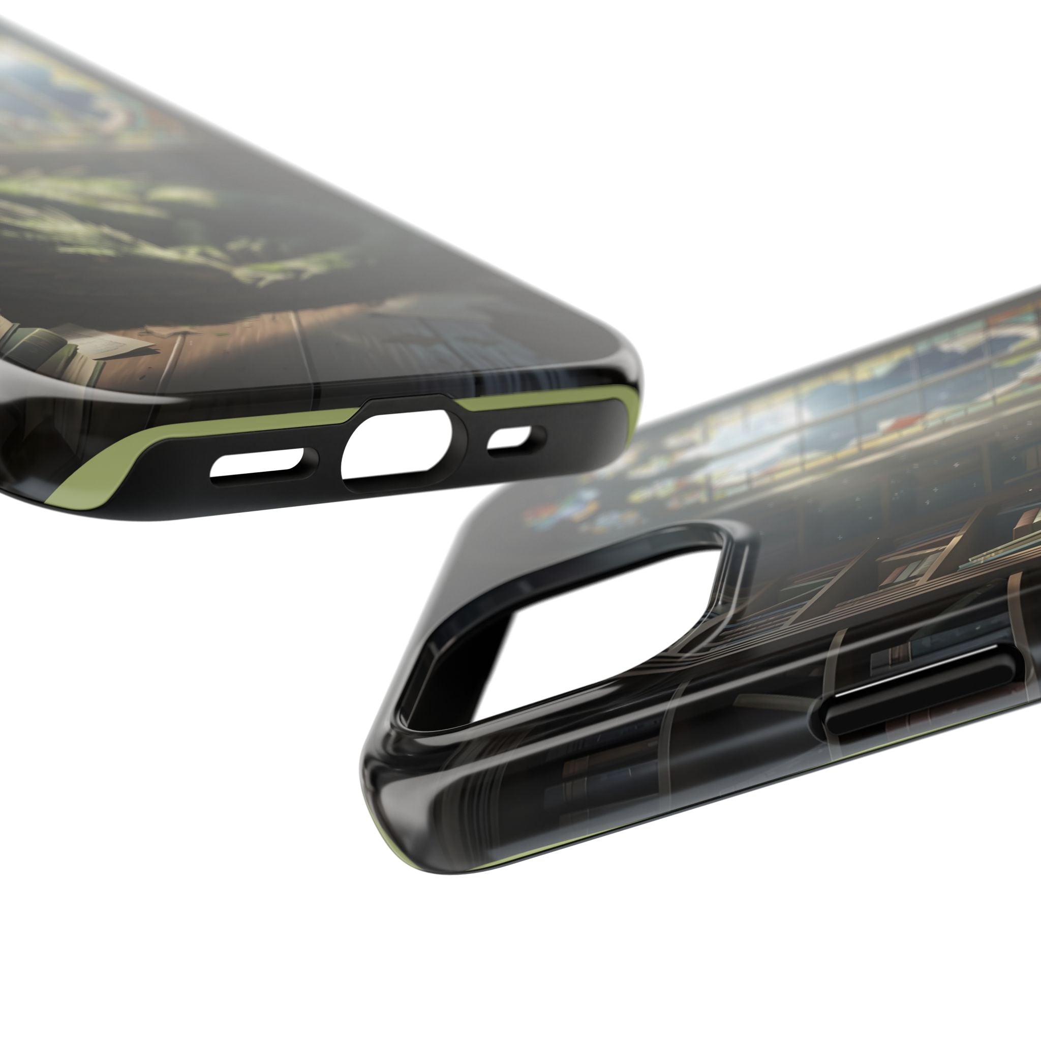 Sleeping Dragon in a Library – Phone Case (IPhone and Samsung Galaxy)