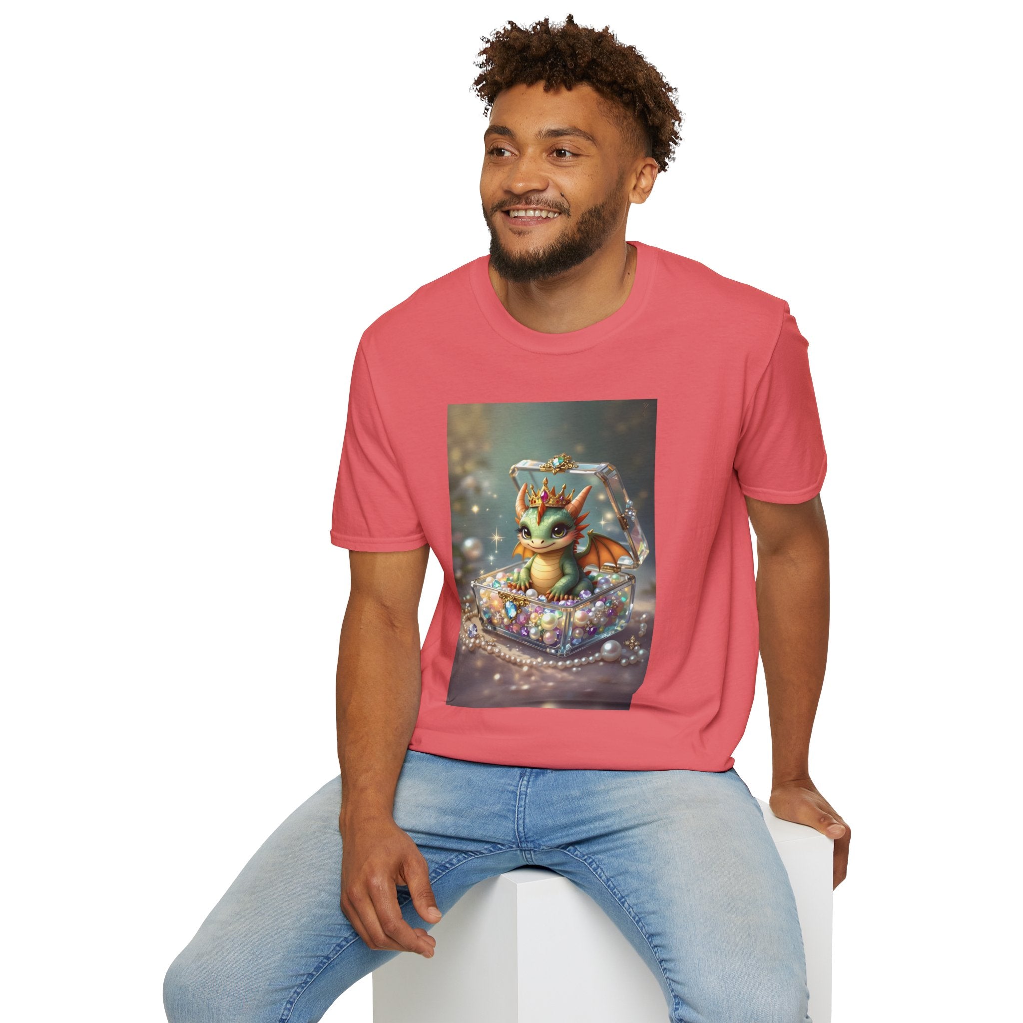 Cute and Ferocious Baby Dragon – T-Shirt