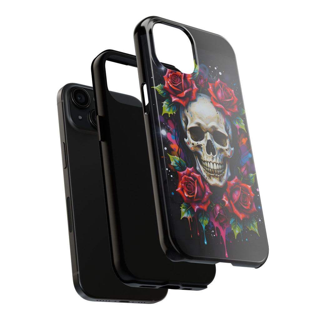 Skull and Roses – Phone Case (iPhone and Samsung Galaxy)