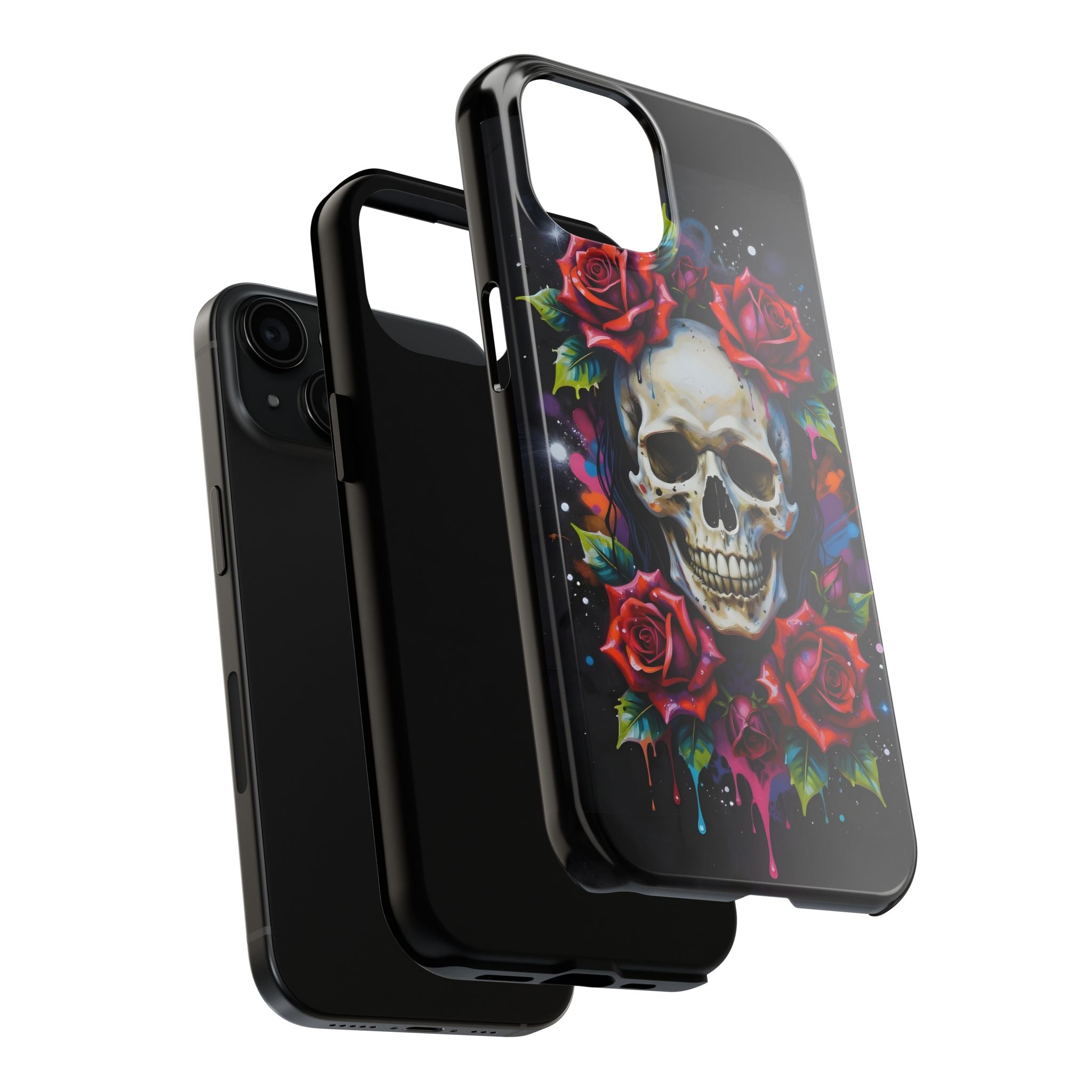 Skull and Roses – Phone Case (iPhone and Samsung Galaxy)