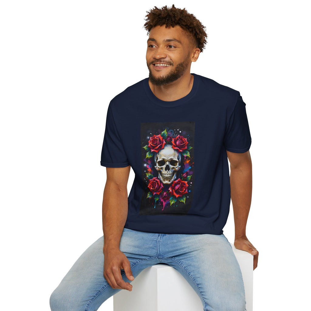 Skull and Roses – T-shirt