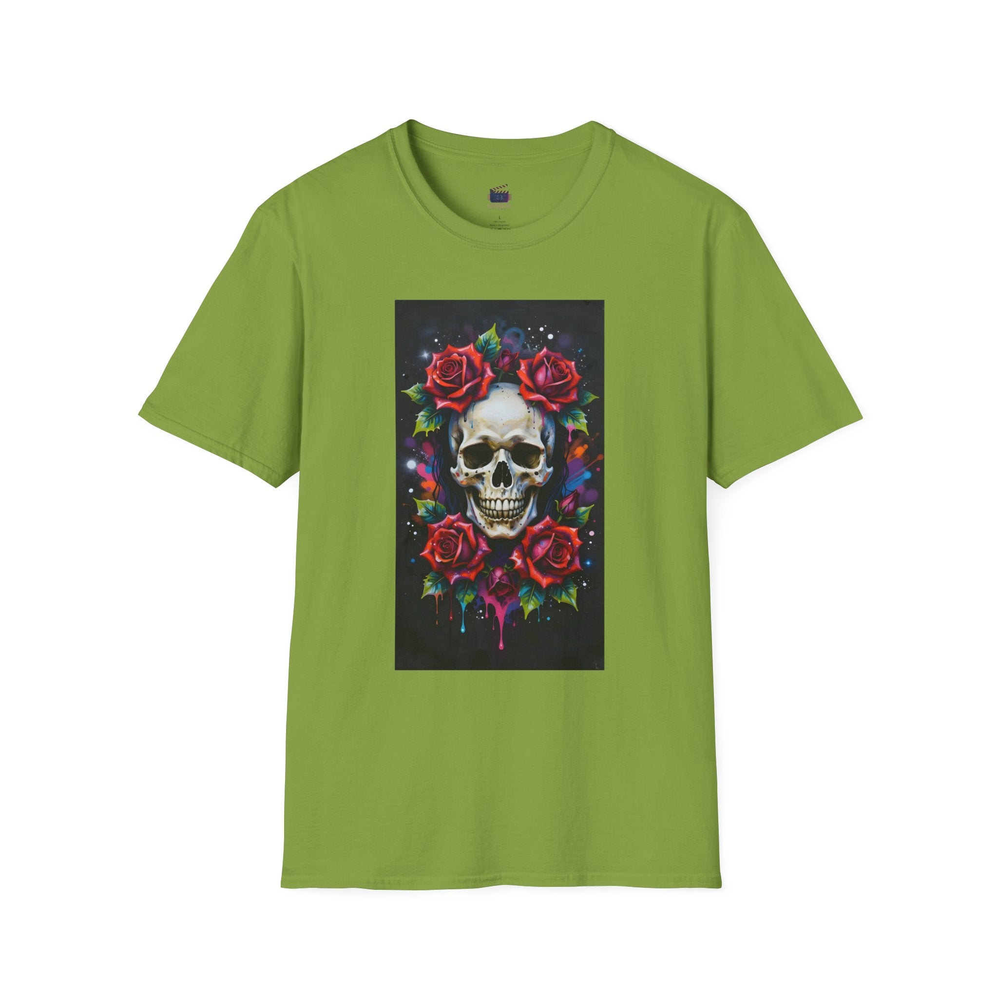 Skull and Roses – T-shirt