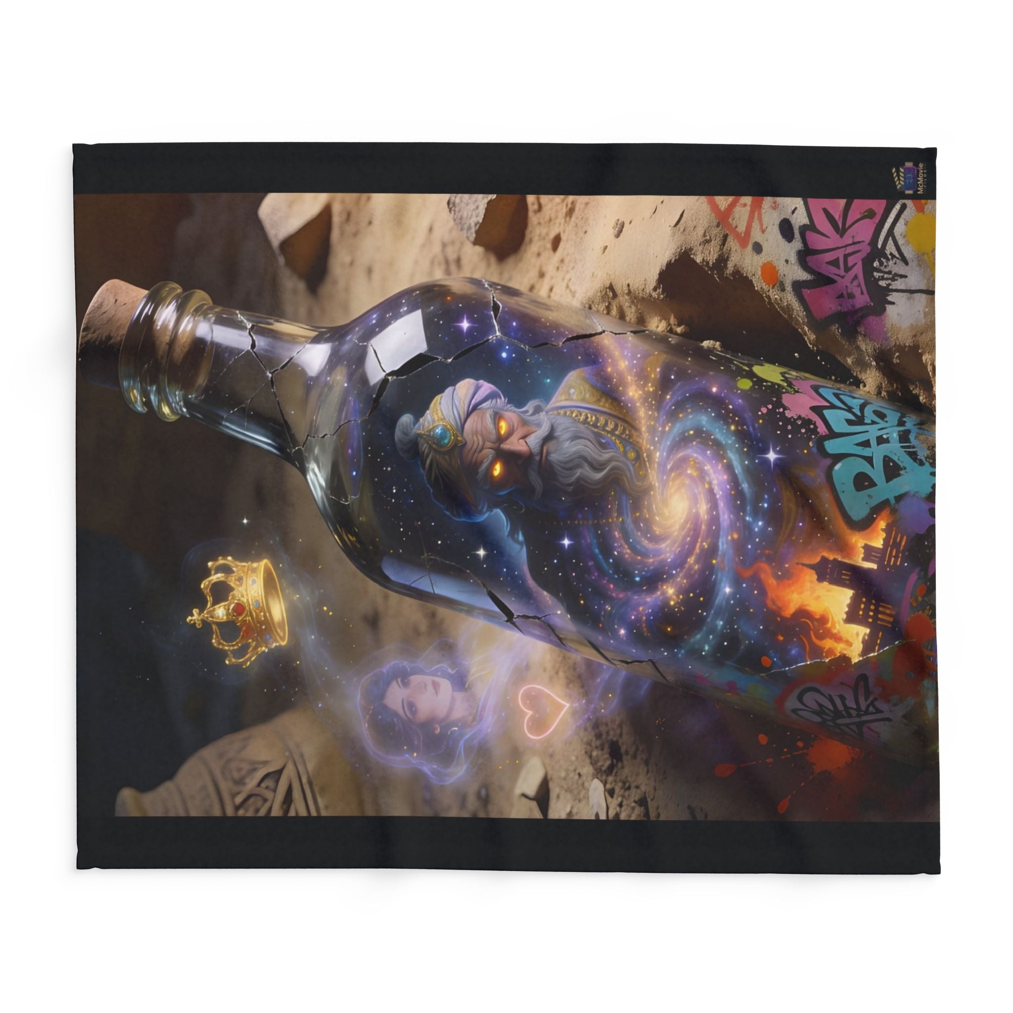 Genie in a Bottle – Fleece Blanket