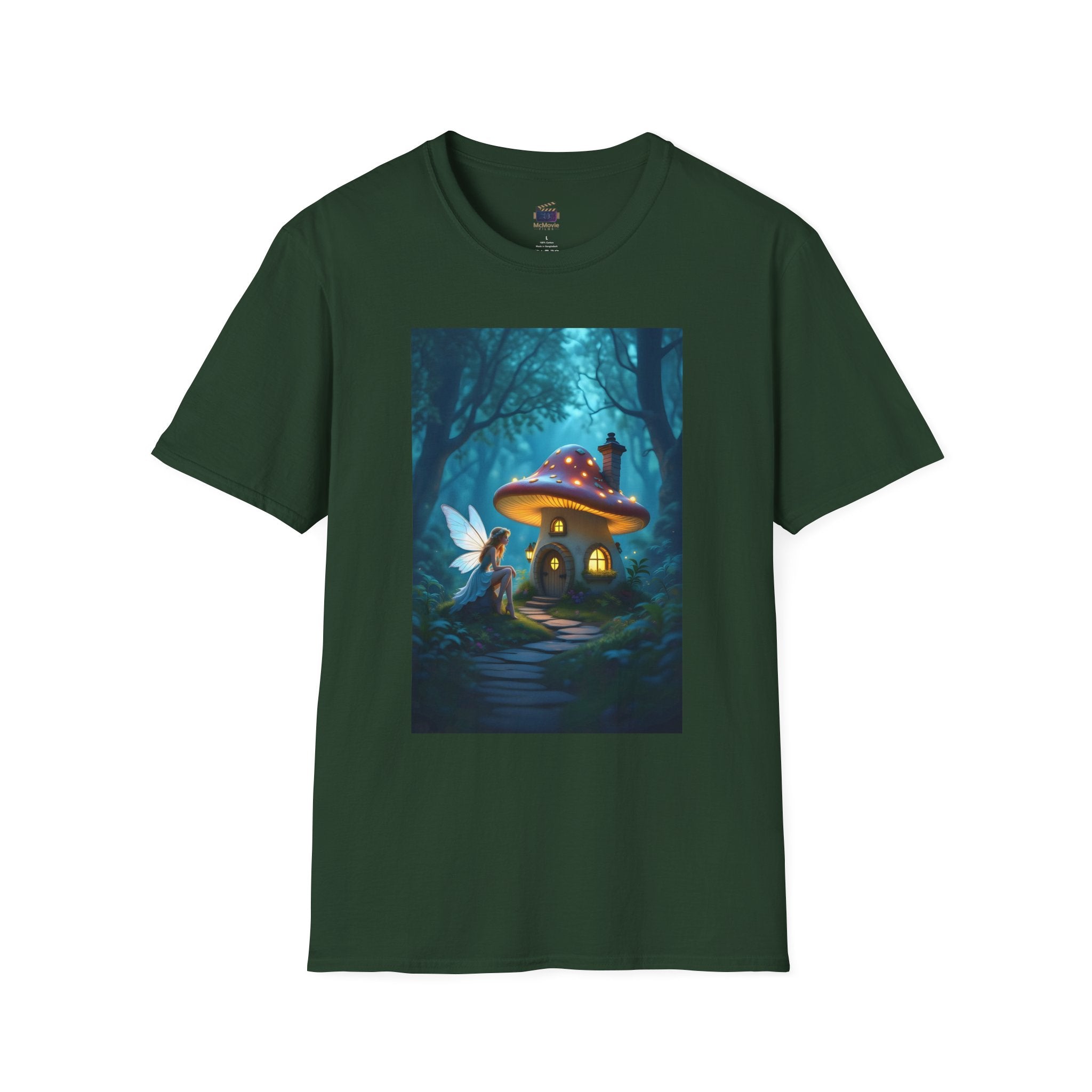 Enchanted Forest Fairy and Toadstool – T-shirt