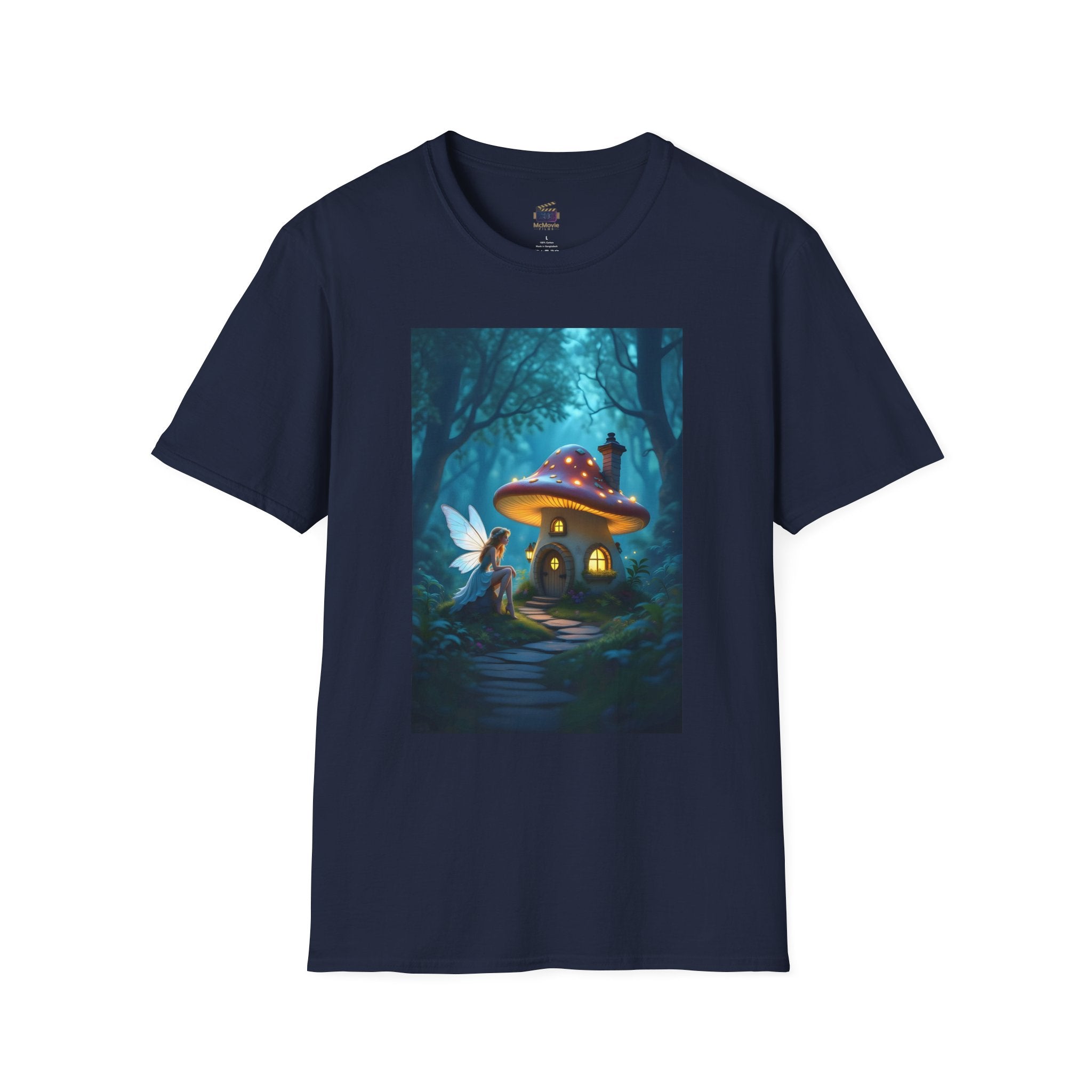 Enchanted Forest Fairy and Toadstool – T-shirt