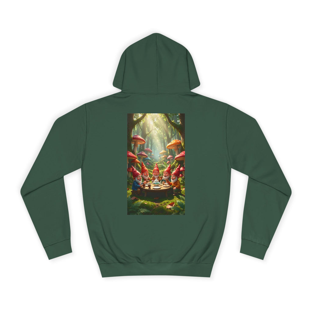 Gnome Tea Party – Back Print Hoodie